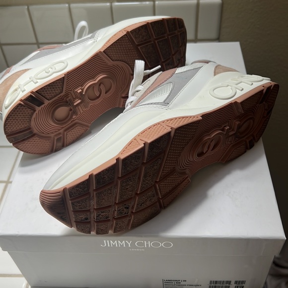 Like-New Jimmy Choo Landon Sneakers - Picture 3 of 7